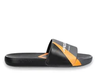 Klapki i japonki męskie - Klapki męskie K-Swiss 04422-090-M SLIDE SNDLX MCLAREN II Czarne - miniaturka - grafika 1