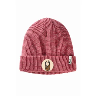 Czapki dla dzieci - Dziecięca czapka zimowa Jack Wolfskin NIGHT HAWK BEANIE K soft pink - ONE SIZE - grafika 1