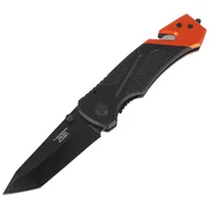 Noże - Nóż ratowniczy Herbertz Solingen Black / Red Aluminium, Epoxy Coated (203911) - miniaturka - grafika 1