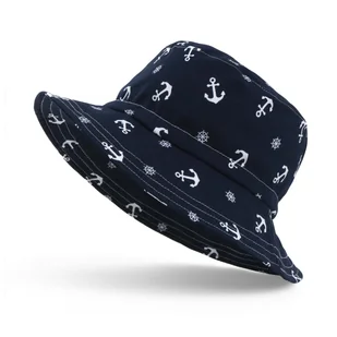 Kapelusz Czapka Rybacka Bucket Hat Przewiewna Lato - Czap-Ryb-Wak-66-54 - Czapki damskie - miniaturka - grafika 1