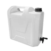 Pojemniki przemysłowe - KANISTER NA WODĘ Z KRANEM PLASTIKOWYM. 20L 3/4'' - miniaturka - grafika 1