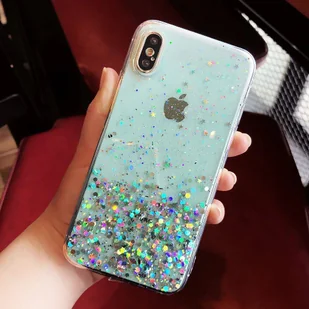 Wozinsky Star Glitter błyszczące etui pokrowiec z brokatem Xiaomi Mi 10T Pro / Mi 10T zielony - Etui i futerały do telefonów - miniaturka - grafika 19