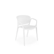 Krzesła - Krzesło K-491 Biały Halmar - miniaturka - grafika 1