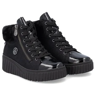 Botki damskie wodoodporne Rieker N2505-00 BLACK 36 - Botki damskie - miniaturka - grafika 1