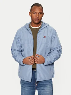 Tommy Jeans Wiatrówka Chicago DM0DM21130 Niebieski Regular Fit - Kurtki męskie - miniaturka - grafika 1