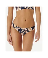 Stroje kąpielowe - Majtki kąpielowe RIP CURL Mirage Revo Cheeky Pant granatowe S - miniaturka - grafika 1
