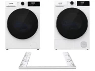 Zestawy AGD - Gorenje WNHAI84APS/PL + DHNA82/PL + Łącznik do pralki z suszarką SKHNE80W/PL - miniaturka - grafika 1