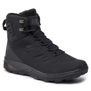 Salomon Trekkingi Outblast Ts Cswp 409223 31 V0 Black/Black/Black - Buty trekkingowe damskie - miniaturka - grafika 1