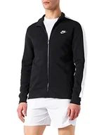Kurtki męskie - Nike Męska kurtka M NSW Club Bb TRK JKT, czarny/biały/czarny/biały., S DD7010 - miniaturka - grafika 1