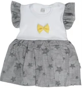 Body dla niemowląt - BODY SUKIENKA KRÓTKI RĘKAW BODOSUKIENKA Niemowlęce body bawełniane Rozm 56 - miniaturka - grafika 1