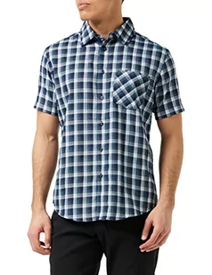 CMP Męska koszula z krótkim rękawem z guzikiem kieszonkowym, 64 zg, 36 - Koszule męskie - miniaturka - grafika 1