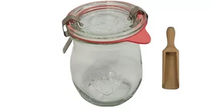 Zestaw Słoików Weck Pojemność 220 Ml Średnica 60mm 6 Sztuk + Szklane Wieka, Zapinki, Gumki, Miarka / Weck - Pojemniki kuchenne Zestaw Słoików Weck Pojemność 220 Ml Średnica 60mm 6 Sztuk + Szklane Wieka, Zapinki, Gumki, Miarka / Weck - Pojemniki kuchenne - miniaturka - grafika 1