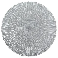 Obrusy i serwetki - Zeller Podkładka ochronna dekoracyjna mata na stół kolor srebrny 41 cm B071RSD3ZY - miniaturka - grafika 1