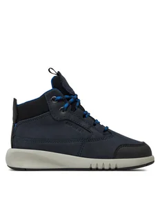 Geox Sneakersy J Aeranter B.Abx A J04CYA 0CL11 C4226 S Granatowy - Buty dla chłopców - miniaturka - grafika 1