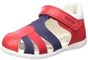 Geox B ELTHAN Boy Sandal, RED/DK Navy, 25 EU, Red Dk Navy, 25 EU - Buty dla chłopców - miniaturka - grafika 1