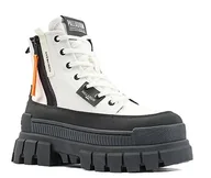 Trampki damskie - Palladium Revolt Boot Zip TX, trampki damskie, Star White, 38 EU, Gwiazda biała, 38 EU - miniaturka - grafika 1