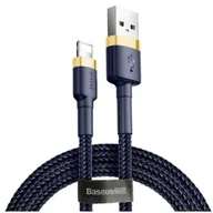 Kable USB - Baseus Kabel cafule CALKLF-CV3 USB Lightning 2m kolor granatowy - miniaturka - grafika 1