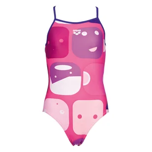 Dziecięcy Strój kąpielowy ARENA G NIFTY JR ONE PIECE L 2A788/98 – Różowy - Stroje kąpielowe - miniaturka - grafika 1