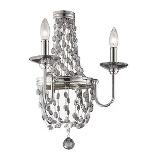 Elstead Lighting Malia 2Lt Wall Light FE/MALIA2 Elstead kinkiet stylowy świecznikowy FE/MALIA2) - Lampy ścienne - miniaturka - grafika 1