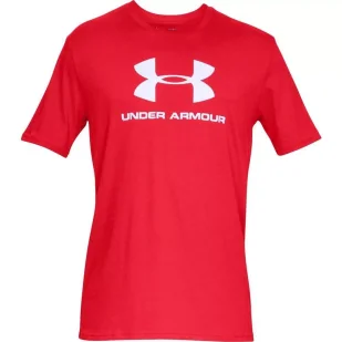 Koszulka męska Under Armour SPORTSTYLE LOGO SS - Koszulki sportowe męskie - miniaturka - grafika 4