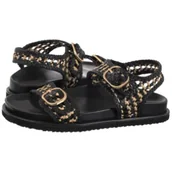 Sandały damskie - Sandały Czarne 76242-80 (WO317-b) Wojas - miniaturka - grafika 1