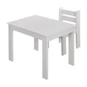 Zestawy mebli dla dzieci - Stolik i krzesełko -drewniane - miniaturka - grafika 1