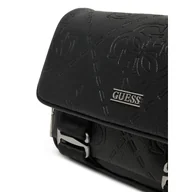 Torby męskie - Saszetka Guess HMBOMG P5464 Czarny - miniaturka - grafika 1