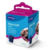 Apteczki i materiały opatrunkowe - Opaska elastyczna Peha-haft Color Blue 4 m x 6 cm, 1 sztuka - miniaturka - grafika 1