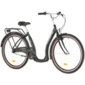 Rowery - Rower miejski INDIANA Moena S3B 28 cali Czarny - miniaturka - grafika 1
