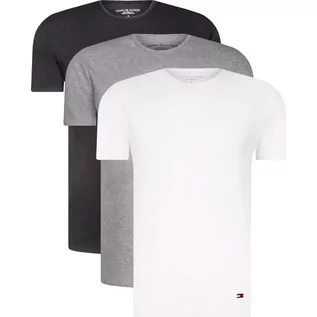 Koszulki męskie - Tommy Hilfiger T-shirt 3-pack | Slim Fit | stretch - grafika 1