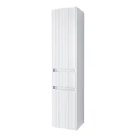 Szafki łazienkowe - Słupek łazienkowy Uptrend Melito 38x165x30 cm biały mat 002-SW38-01 - miniaturka - grafika 1