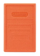 Akcesoria gastronomiczne - Pokrywa do pojemników termoizolacyjnych Cam GoBox ładowanych od góry, Cambro, pomarańczowa, pomarańczowy, 600x400x(H)34mm - miniaturka - grafika 1