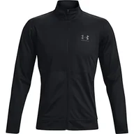 Koszule męskie - Under Armour Męska koszula męska Pique Track Jacket - miniaturka - grafika 1