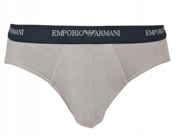 EMPORIO ARMANI MAJTKI SLIPY MĘSKIE SZARE S JSI