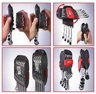 Klucze i nasadki - KS Tools 503.4850 10 do gier, 811 CIK głowy zapadkowy wyginania zapięcie Gear Plus - miniaturka - grafika 1