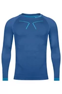 Bluzy sportowe męskie - Bluza termoaktywna męska Alpinus Tactical Base Layer GT43870 niebieski - miniaturka - grafika 1