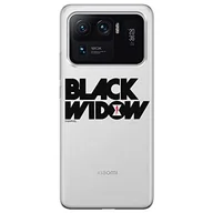 Etui i futerały do telefonów - ERT GROUP etui na telefon Xiaomi MI 11 ULTRA, case oryginalny i oficjalnie licencjonowany przez Marvel, wzór Czarna Wdowa 010, optymalnie dopasowane, plecki z TPU częściowo przeźroczyste - miniaturka - grafika 1