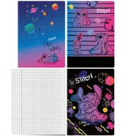 Zeszyty szkolne - 3 SZT. X ZESZYT A4, 60 KARTEK, KRATKA, STITCH BLACK, KAŻDY INNY - miniaturka - grafika 1