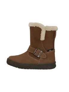 Lurchi Skórzane botki "Anna" w kolorze brązowym - Botki damskie - miniaturka - grafika 1