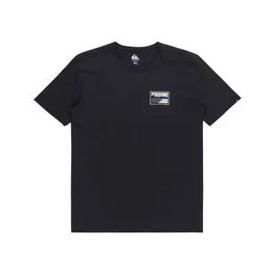 Męska Koszulka z krótkim rękawem QUIKSILVER LAND AND SEA SS EQYZT07669-KTP0 – Granatowy - Koszulki męskie - miniaturka - grafika 1