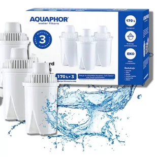 Filtry Do Dzbanka 3-Pak Aquaphor - Wkłady filtrujące - miniaturka - grafika 1