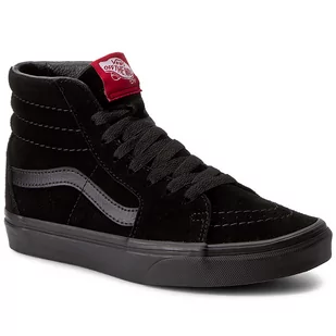 Vans Sneakersy Sk8-Hi VN000D5IBKA Black/Black - Trampki damskie - miniaturka - grafika 1