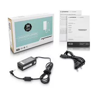 Movano ładowarka / zasilacz 19v 2.1a (4.0x1.7) - hp, compaq, toshiba ZZ/HP1921 - Zasilacze do laptopów - miniaturka - grafika 1