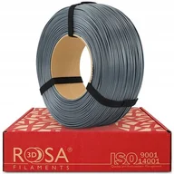 Filamenty i akcesoria do drukarek 3D - Filament ASA gray 1 75 mm 1 kg refill pack Rosa3D - miniaturka - grafika 1