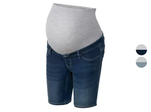 ESMARA ESMARA Szorty ciążowe jeansowe, 1 para - Spodnie ciążowe - miniaturka - grafika 1