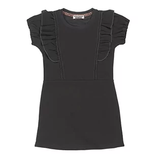 DJ Dutchjeans Sukienka dziewczęca, szara, 116 - Sukienki - miniaturka - grafika 1