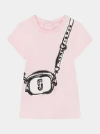Sukienki i spódniczki dla dziewczynek - Marc Jacobs Sukienka codzienna W60145 M Różowy Regular Fit - miniaturka - grafika 1
