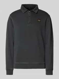 Bluza z detalem z logo - Bluzy męskie - miniaturka - grafika 1