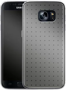 Silikonowe etui na telefon komórkowy Dot Grid grey Samsung Galaxy S7 - Etui i futerały do telefonów - miniaturka - grafika 1