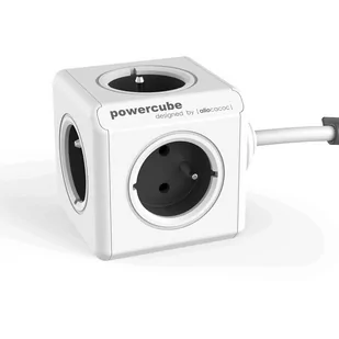 Allocacoc Listwa PowerCube Extended 1,5m Szara - Darmowe płatności online! 2300GY/FREXPC - Przedłużacze i rozgałęźniki - miniaturka - grafika 4
